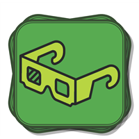 Rounded Corner Stickers