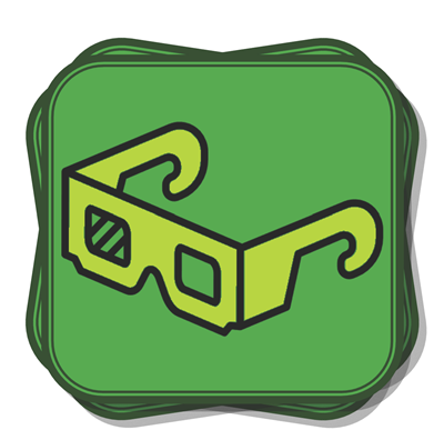 Rounded Corner Stickers